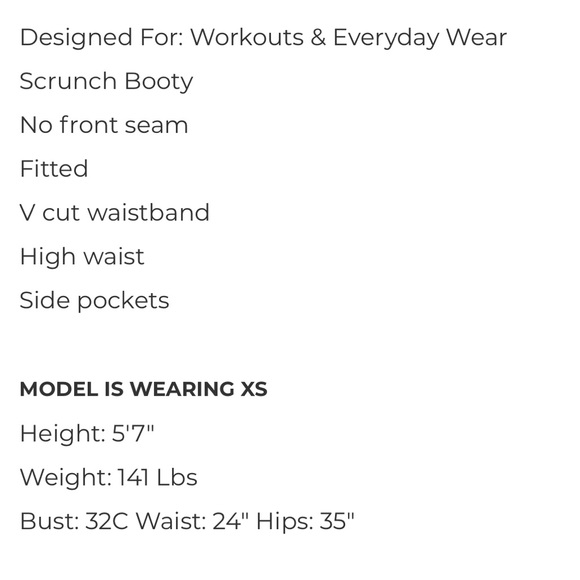 NWOT CONTOUR LEGGINGS SIZE L BOMBSHELL SPORTSWEAR - Picture 11 of 12